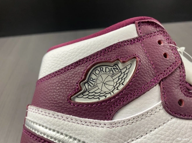 Cheap TBK OG 555088-611 Bordeaux 1 Jordan High Air 0715